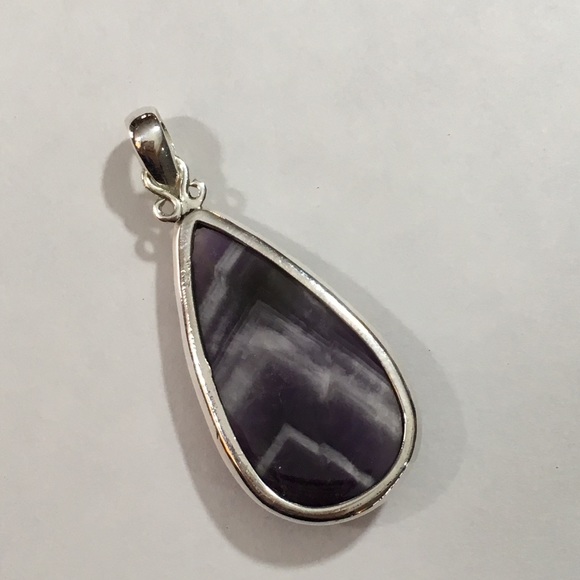 Chevron Amethyst Pendant - Picture 8 of 8